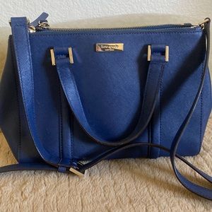 Kate Spade blue cross body